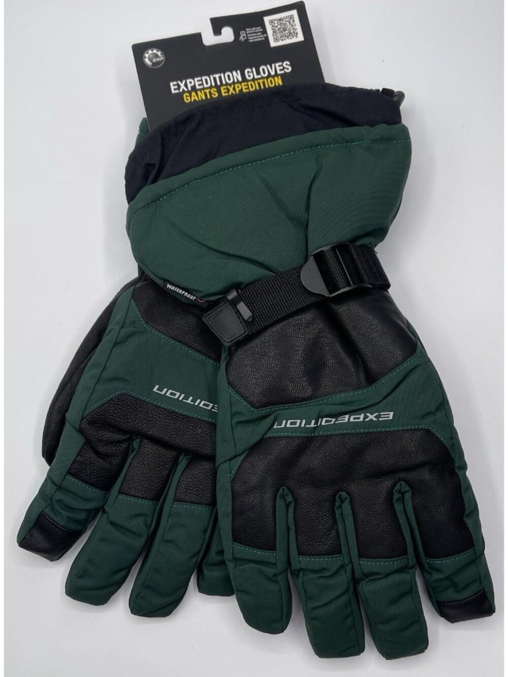 Ski-Doo 3XL Expedition Gloves Army Green Black $100 Winter
